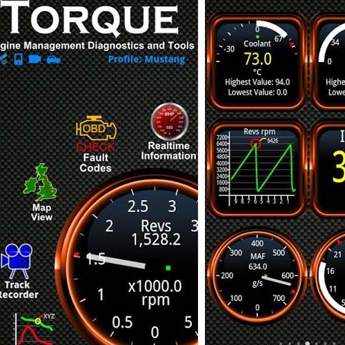 اپ دیاگ رایگان Torque